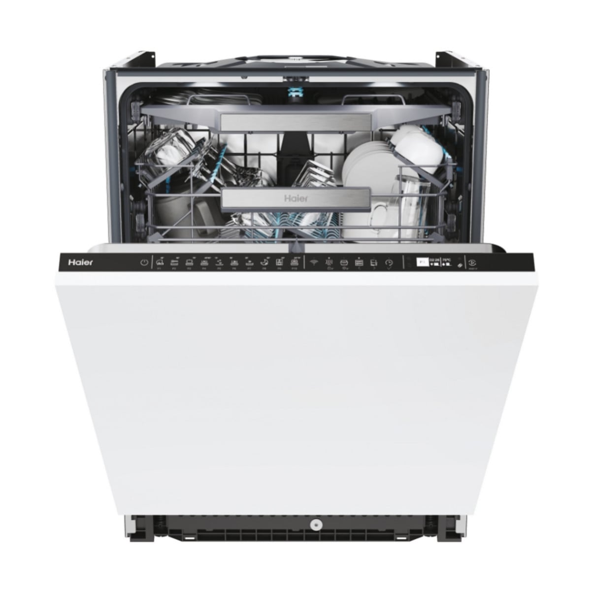 product_10968_1 HAIER Lavavajillas integrable 60 cm - HAIER XS 6A0M4PDB, 16 servicios, 10 programas, 598 mm, No aplicable - Imagen 1