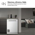 LG Lavavajillas libre instalación 60 cm - LG DF142FW.ABWQEES, 14 servicios, 5 programas, 60 cm, Not available - Imagen 6