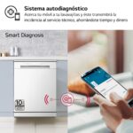 LG Lavavajillas libre instalación 60 cm - LG DF142FW.ABWQEES, 14 servicios, 5 programas, 60 cm, Not available - Imagen 7