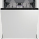 BEKO Lavavajillas integrable - Beko BDIN38644D, 16 Servicios, 8 Programas, 59.8 cm, Tercera bandeja, CornerIntense, DeepWash, Sin panelar