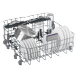 BEKO Lavavajillas integrable - Beko BDIN38644D, 16 Servicios, 8 Programas, 59.8 cm, Tercera bandeja, CornerIntense, DeepWash, Sin panelar - Imagen 4