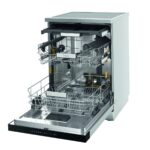 WHIRLPOOL Lavavajillas - Whirlpool W7F HP43 X, 15 cubiertos, 10 programas, 60 cm, Tercera bandeja, 6th SENSE, Inox - Imagen 3