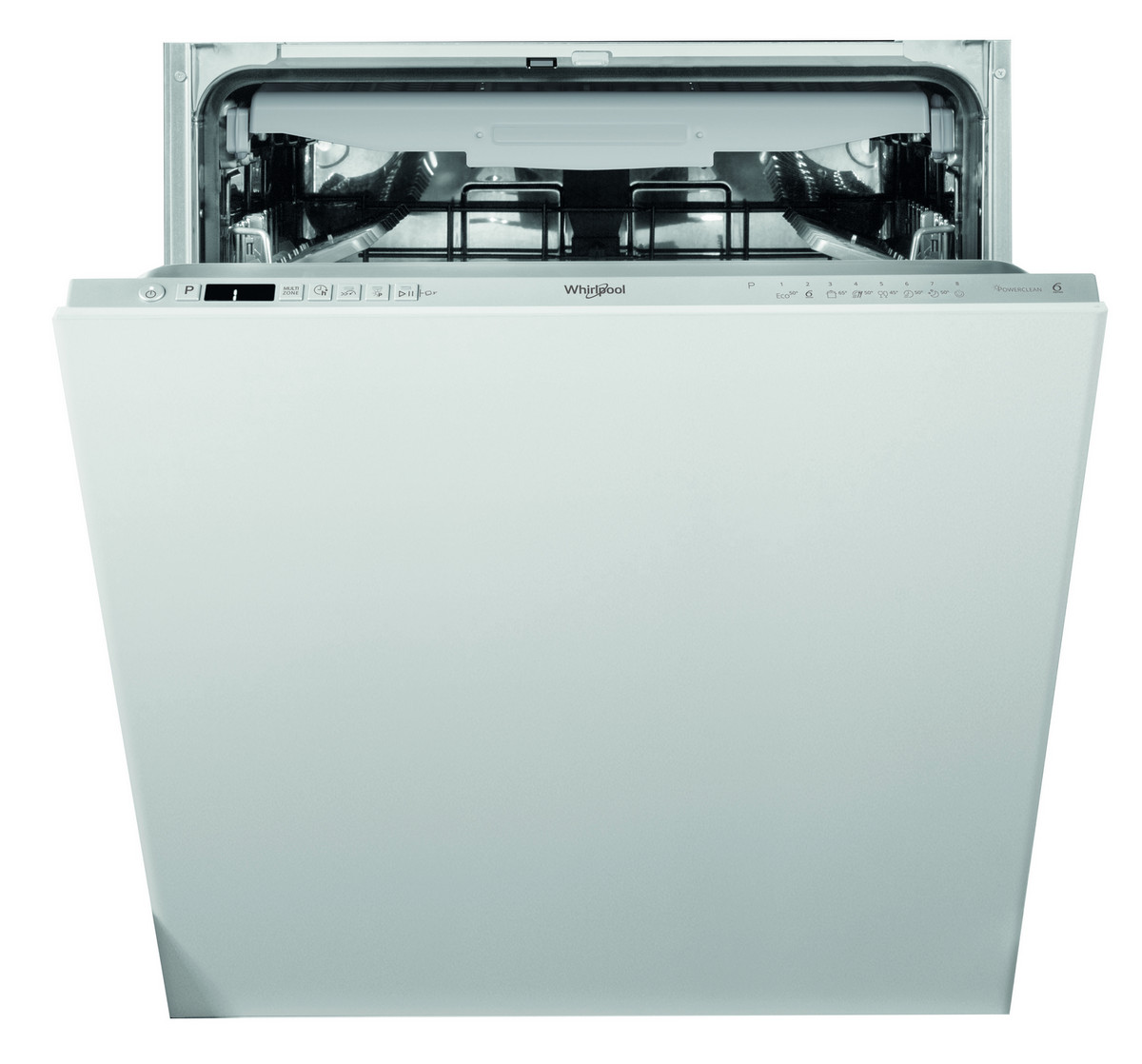 product_10997_1 WHIRLPOOL Lavavajillas integrable - Whirlpool WI 7020 PF, 14 cubiertos, 8 programas, 60 cm, Tercera bandeja, PowerClean Pro, Sin panelar - Imagen 1