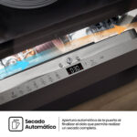HISENSE Lavavajillas integrable - Hisense HV16D5, 16 servicios, 6 programas, 59.8 cm, Cestas flexibles, Tres programas, Sin Panelar - Imagen 4