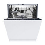 HAIER Lavavajillas integrable - Haier XI 4C4S0SB, 10 Programas, 14 Servicios, Ancho 59.7 cm, Cuba Maxi Tub, Apertura Automática, Sin panelar