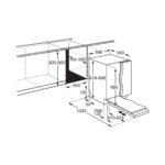 AEG Lavavajillas integrable 60 cm - AEG 7000 FSE77707P, 14 servicios, 7 programas, 59,6 cm - Imagen 7