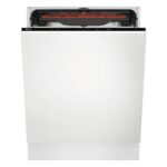 AEG Lavavajillas integrable 60 cm - AEG AEGFSB34707Z, 14 servicios, 5 programas, 596 mm, Blanco panelable