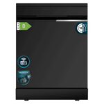 CECOTEC Lavavajillas libre instalación 60 cm - CECOTEC Bolero Aguazero 7000 Matt Black Glass Connected, 62 cm, 300