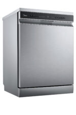 MIDEA Lavavajillas - Midea MDWEF1433DSS, 14 servicios, 9 programas, 59.8 cm, Aquastop, Inox - Imagen 3