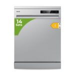 WONDER Lavavajillas libre instalación 60 cm - WONDER WJ13602EDX, 6 programas, 59,8 cm, Inox